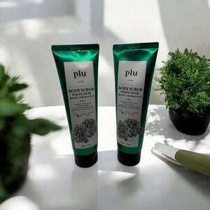 Plu 3 in 1 White Musk Body Scrub SET OF 2 NEW